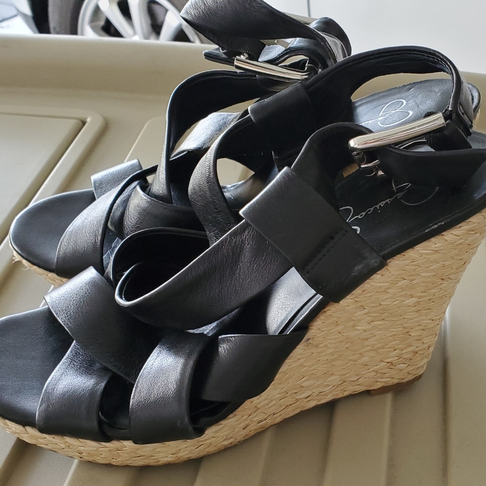 Jessica Simpson wedges